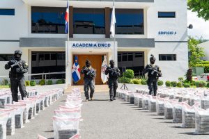 Cocaína incautada en Pedernales.
