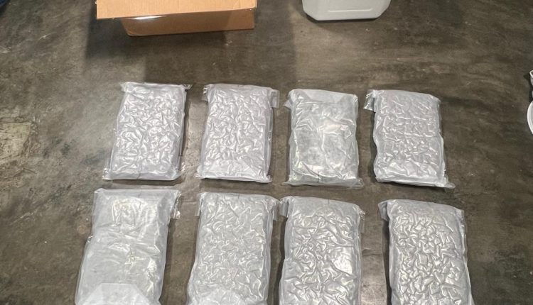 Droga ocupada en el AILA.