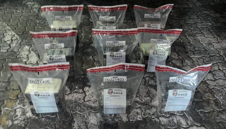 Droga incautada en el puerto Caucedo.