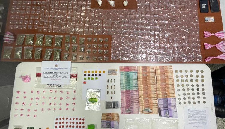 Incautación en operativos en Santiago y Sosúa.