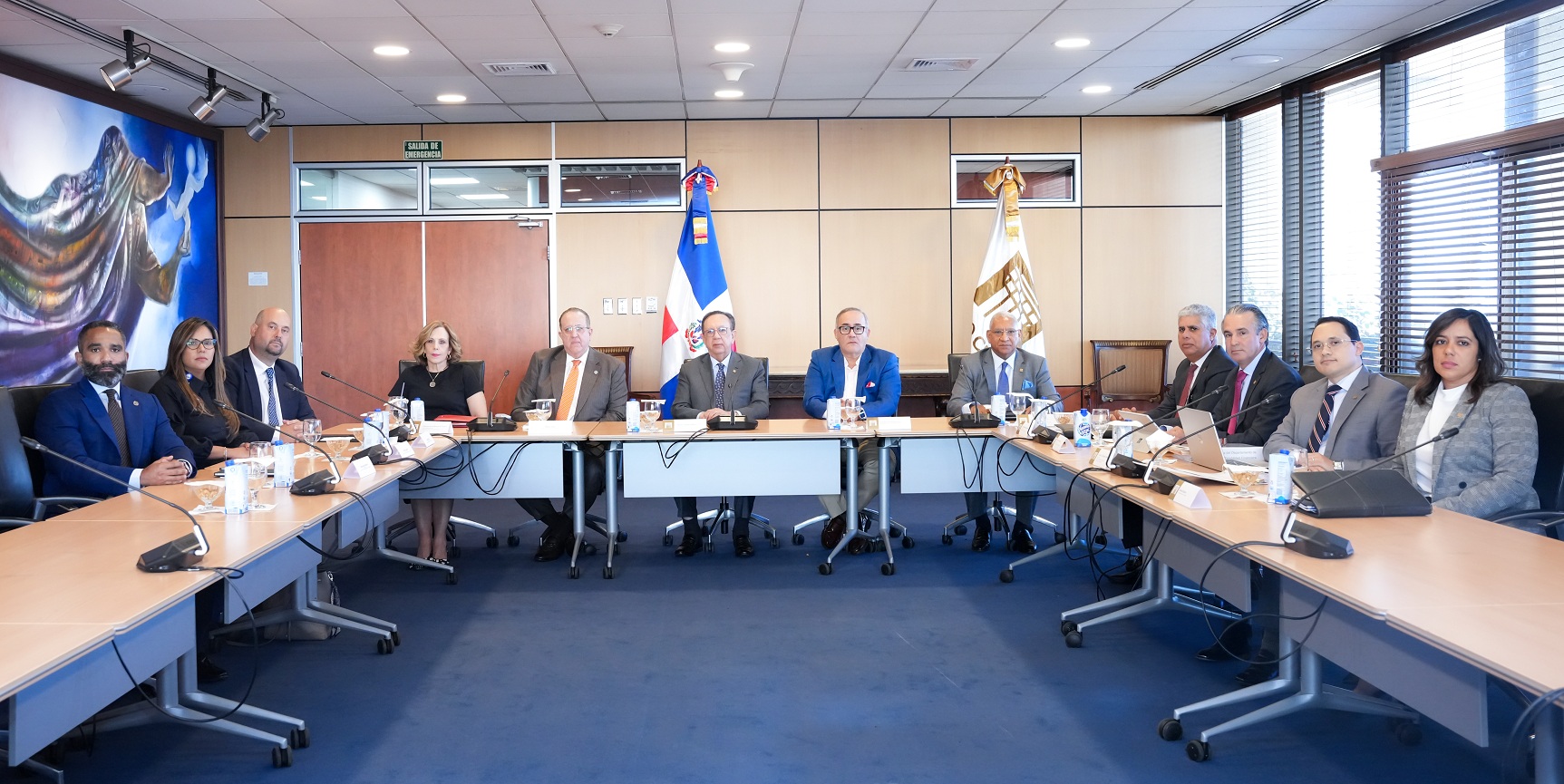 Reunión del Banco Central con representantes de GAFILAT.
