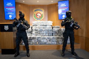 Droga incautada en operativo en Baní.