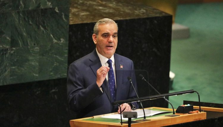 Luis Abinader habla en la ONU.