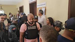 Algunos de los detenidos por fraude electrónico.