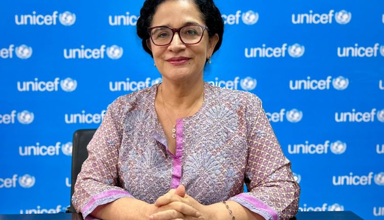 Anyoli Sanabria, representante de UNICEF.