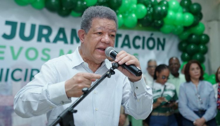 Leonel Fernández, líder de Fuerza del Pueblo.