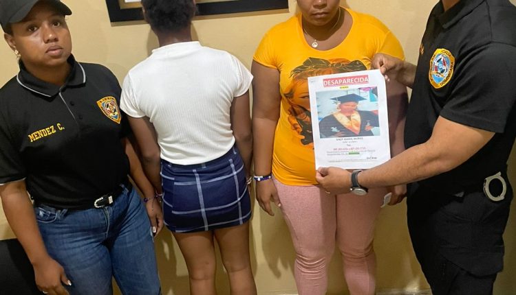 Menor que fue rescatada