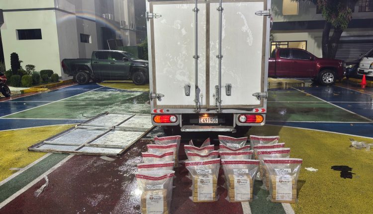 Droga decomisada en operativo en Pedro Brand.