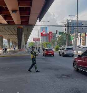 Operativo de la Digesett por apagón.