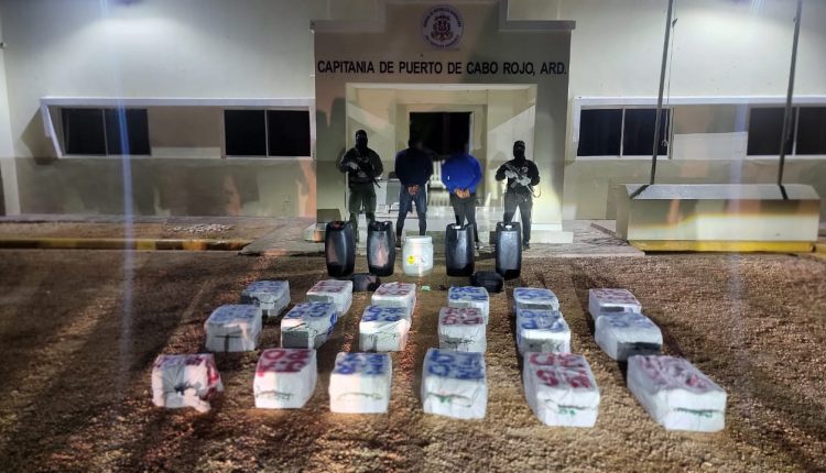 Dos detenidos con droga.