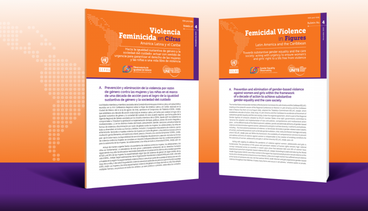 Informe de CEPAl sobre feminicidios en América Latina.