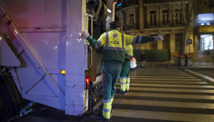 Servicio de Limpieza del Ayuntamiento de Madrid.