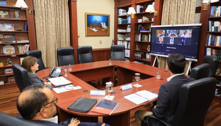 Vicepresidenta Raquel Peña ha encabezado reuniones del Consejo de la Magistratura.