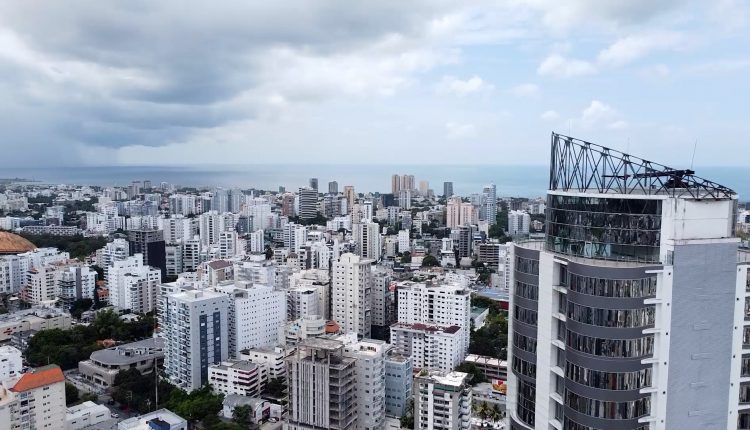 Vista aérea del Distrito Nacional