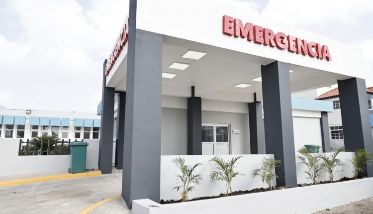 Un área de emergencias de hospital.