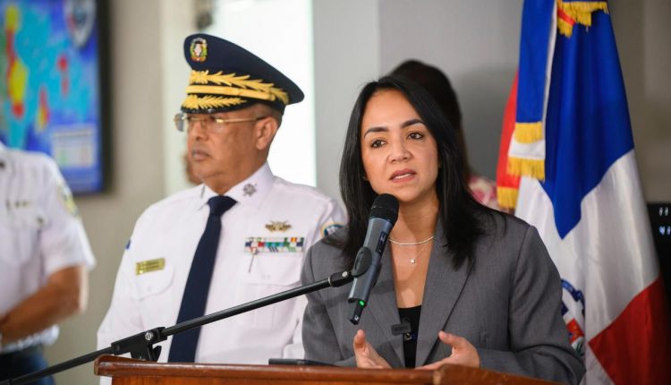 Faride Raful ofrece detalles de la reunión sobre el plan de seguridad.