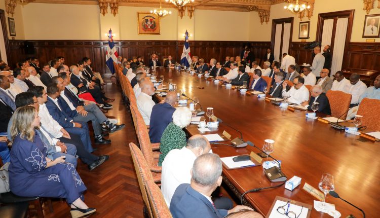Reunión del Consejo de Gobierno en el Palacio Nacional