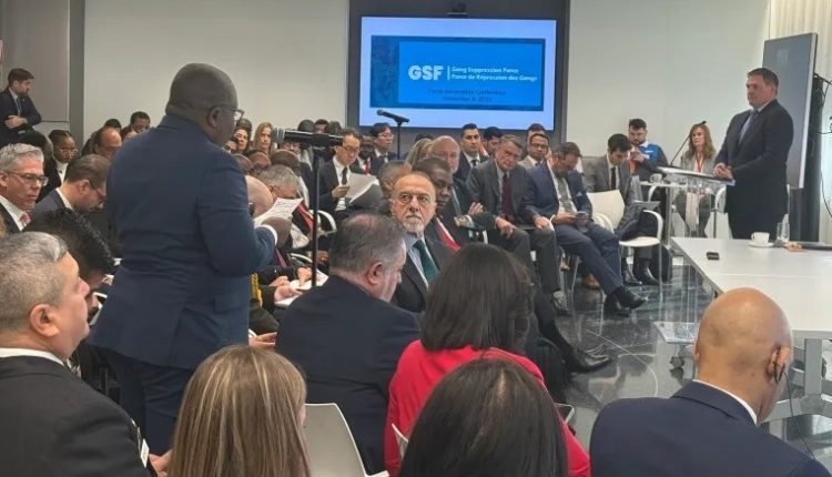 Representantes de países que darána poyo a la Fuerza Antipandillas en Haití.