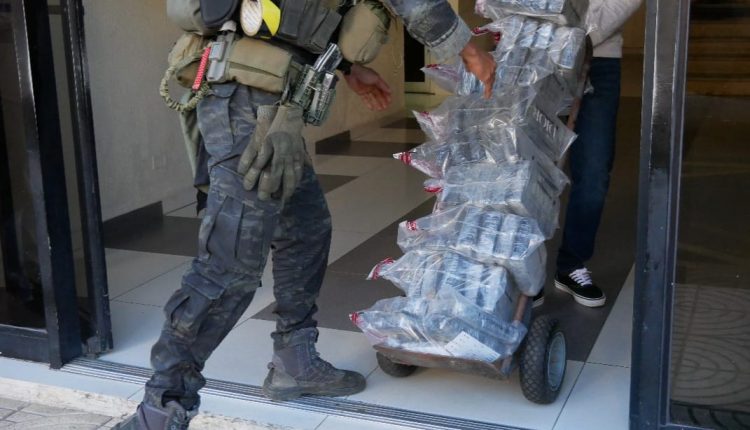 Cocaína incautada por DNCD en Peravia.