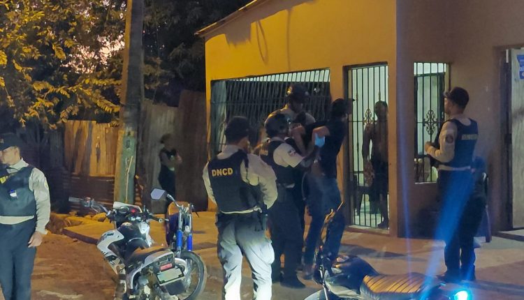 Operativo contra el microtráfico.