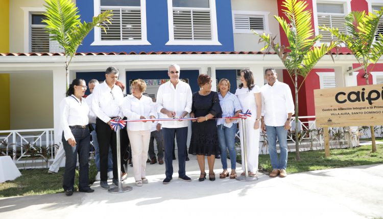 Inauguración del Caipi en Villa Aura.