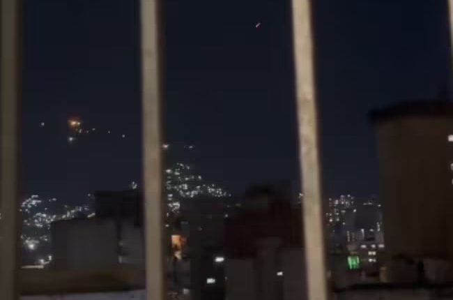 Detonaciones cerca del Palacio de Venezuela.
