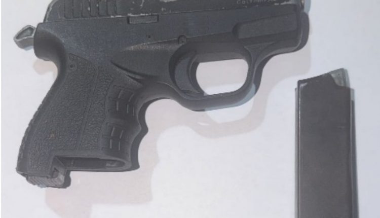 Arma presentada por la Policía sobre el caso de La Demente.