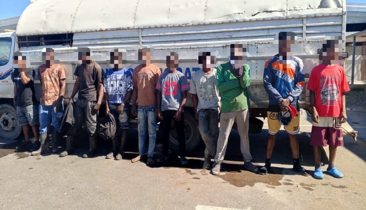 Indocumentados detenidos en el inicio del año.