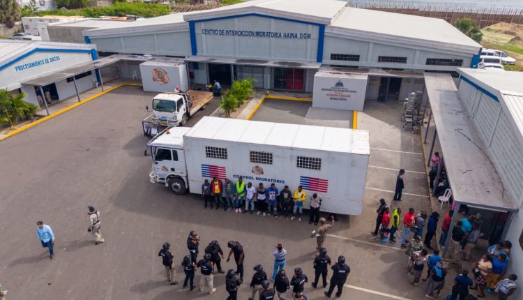 Los detenidos por Migración.