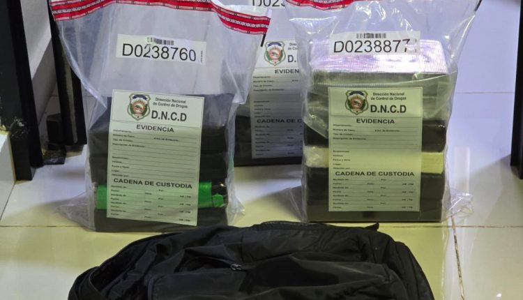 Droga incautada a croata.