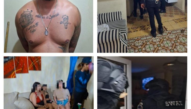 Operativo para rescate de mujeres.