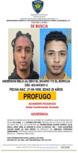 Es buscado por el robo en la joyería de Cristo Rey.