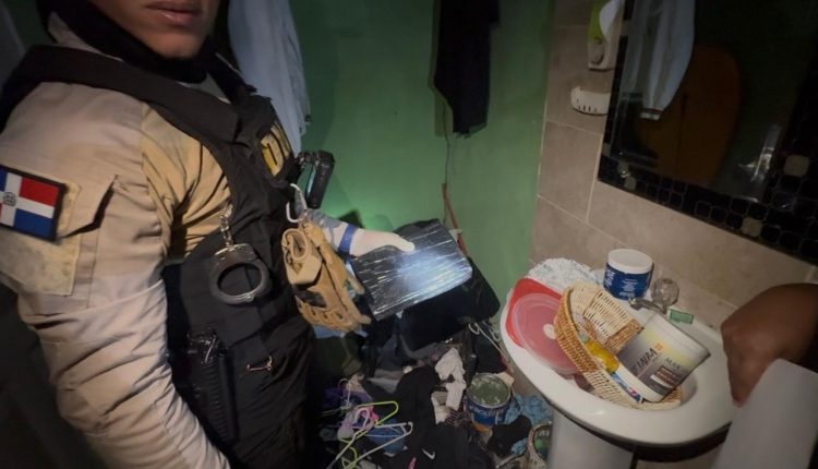 Operativo de la DNCD.