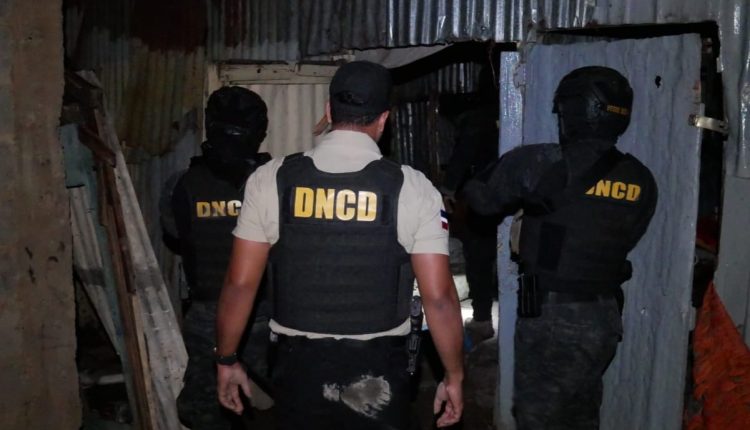 Operativo de la DNCD en Higüey.