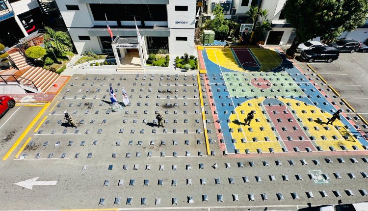 Cargamento decomisado en Puerto Plata.