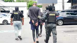 Apresados con cocaína en Baní.