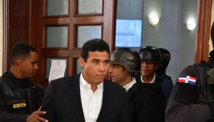 Adan Cáceres durante audiencia por el caso Coral.