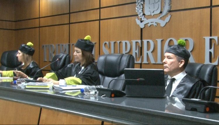 Audiencia del Tribunal Superior Electoral.