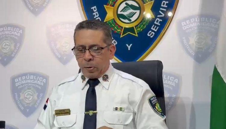 Diego Pesqueira, vocero de la Policía.