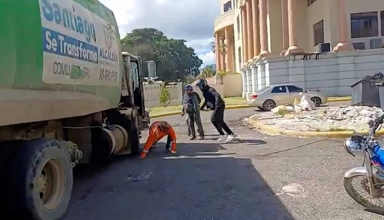 Incidente en el que murió el chofer de Santiago