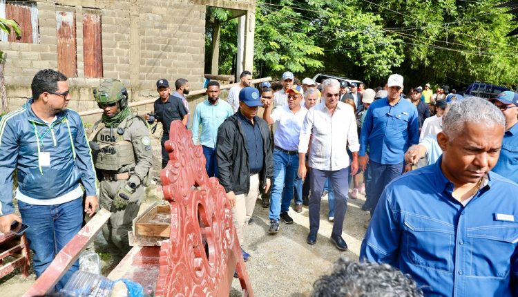 Abinader recorrerá zonas afectadas por las lluvias durante el fin de semana.