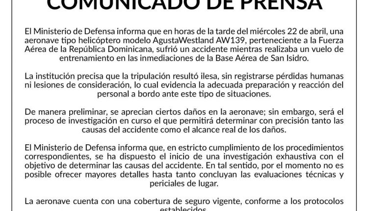 Comunicado de Defensa