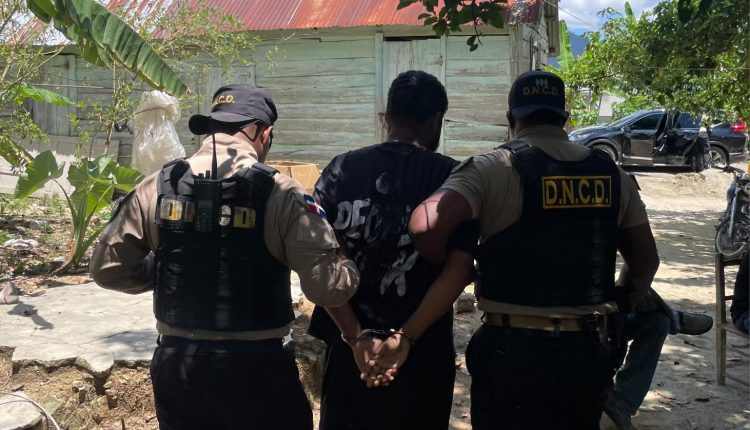 Un hombre detenido en Dajabón por alegada distribución de drogas.