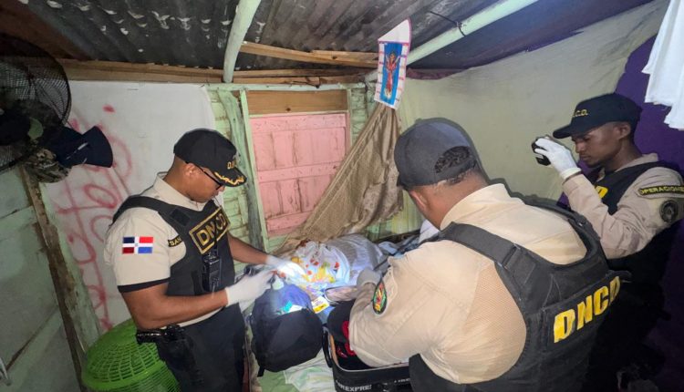 Operativo de la DNCD.