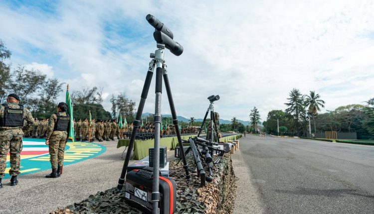 Equipamiento entregado al Ejército.