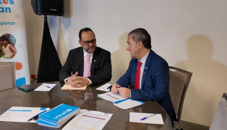 Antoliano Peralta y Carlos Carrera en el encuentro