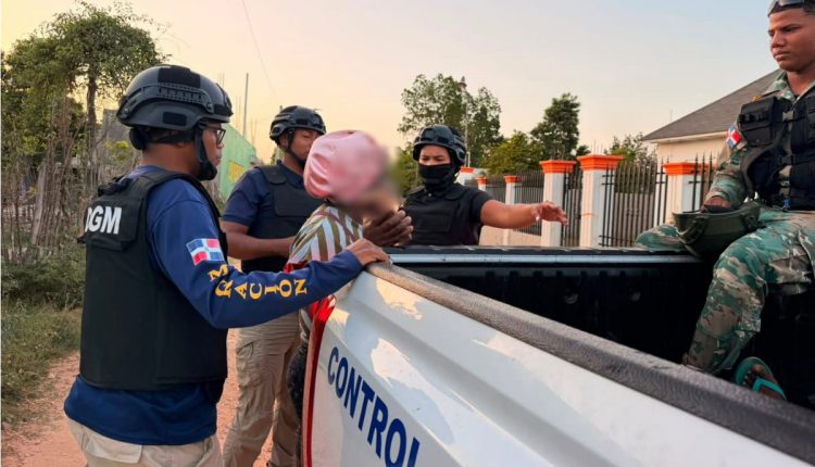 Uno de los operativos de Migración.