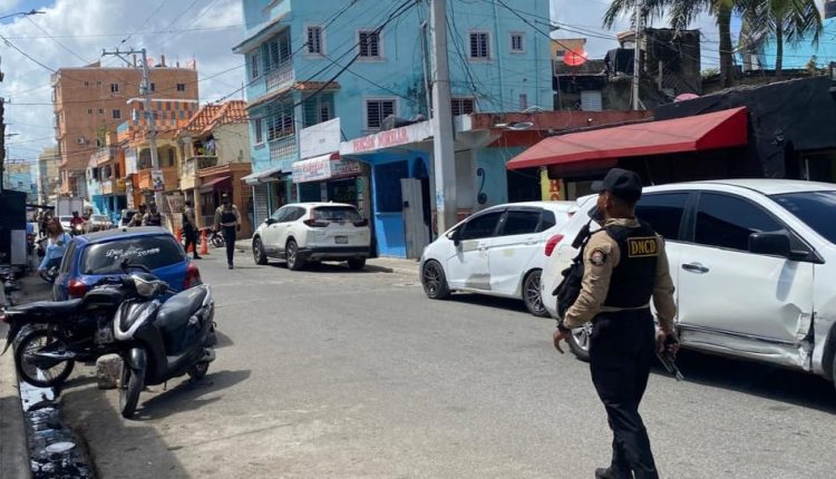 Operativo de la DNCD en el sector Capotillo.