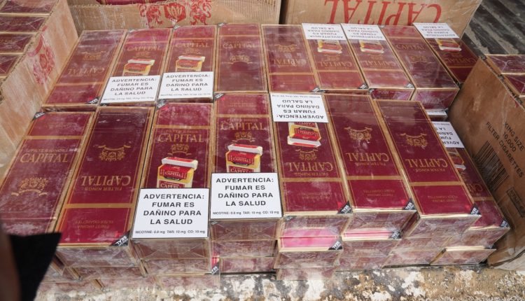 Cigarrilos incautados
