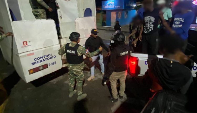 Indocumentados en operativos.